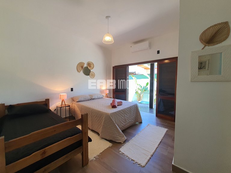 Casa a 40m do mar em Itamambuca