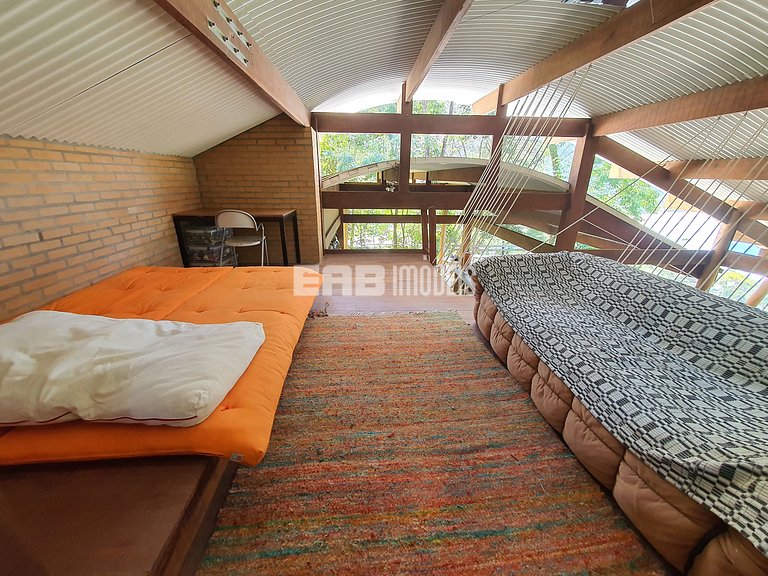 Casa de cinema na Praia do Félix, Ubatuba