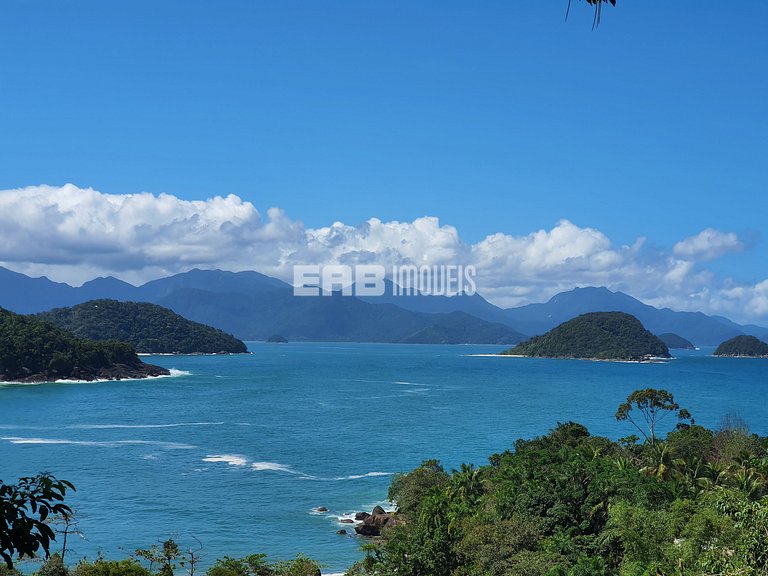 Casa de cinema na Praia do Félix, Ubatuba