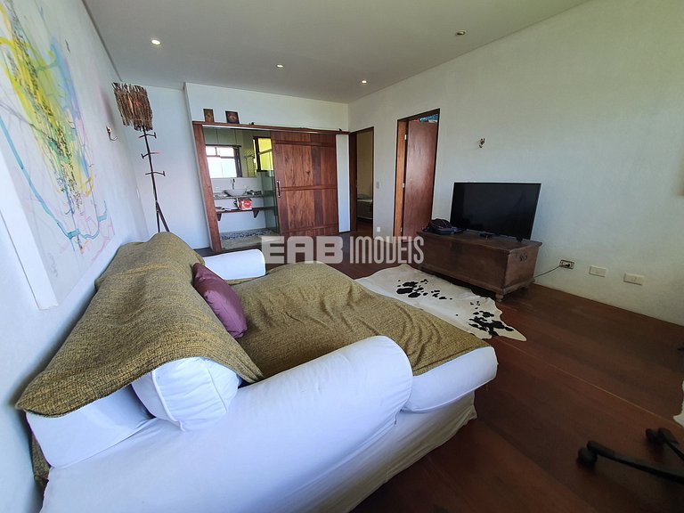 Casa de cinema na Praia do Félix, Ubatuba