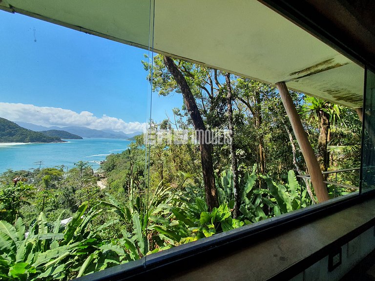 Casa de cinema na Praia do Félix, Ubatuba