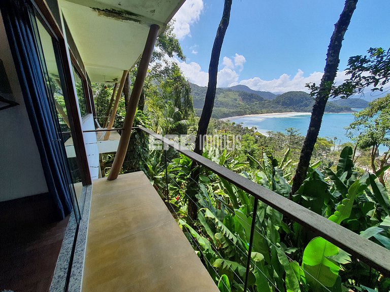 Casa de cinema na Praia do Félix, Ubatuba
