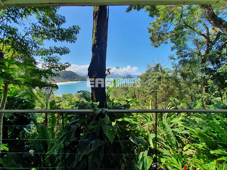 Casa de cinema na Praia do Félix, Ubatuba