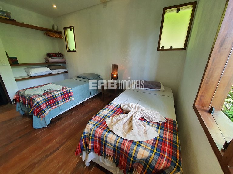 Casa de cinema na Praia do Félix, Ubatuba