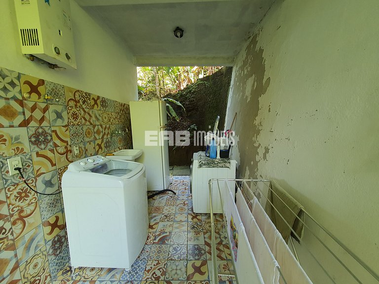 Casa de cinema na Praia do Félix, Ubatuba