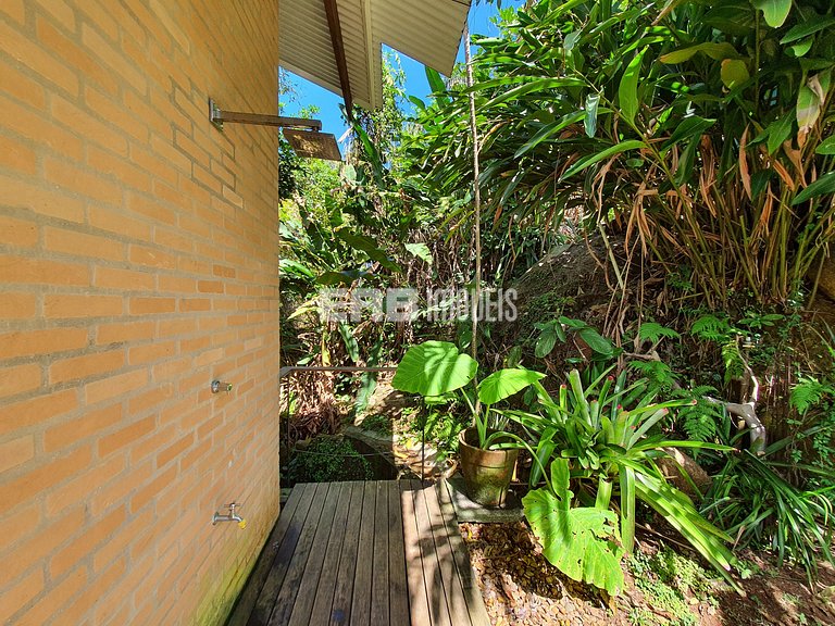 Casa de cinema na Praia do Félix, Ubatuba