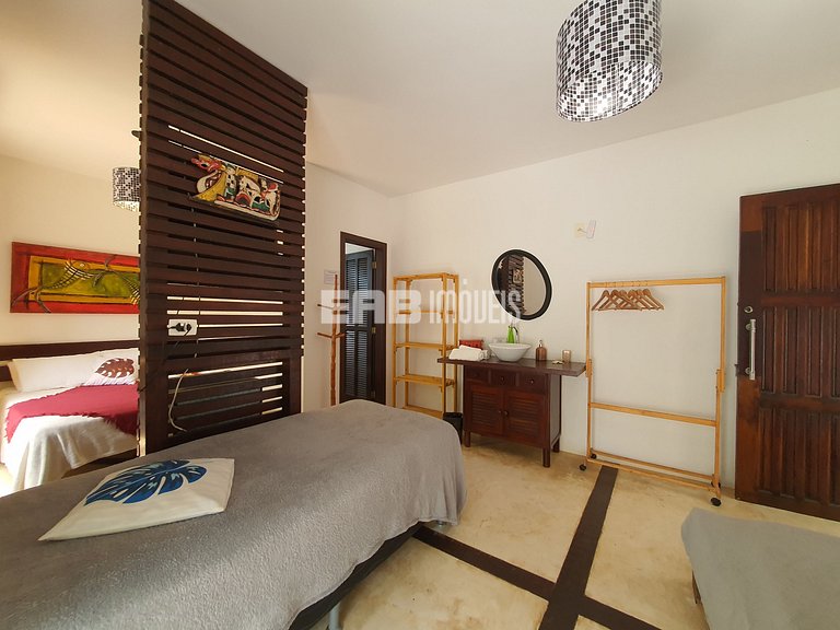 Mansão com 6 suites, sauna e piscina em Itamambuca