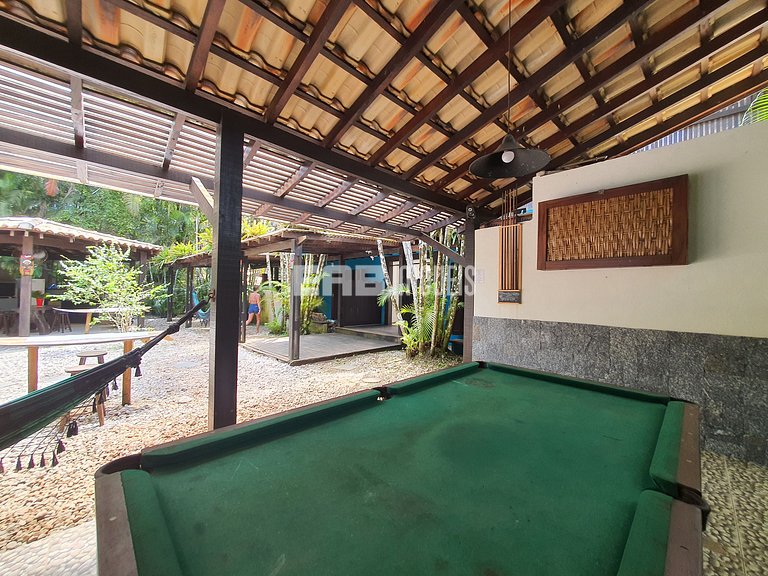 Mansão com 6 suites, sauna e piscina em Itamambuca