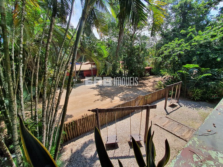 Mansão com 6 suites, sauna e piscina em Itamambuca