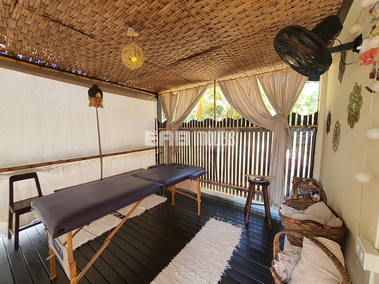 Mansão com 6 suites, sauna e piscina em Itamambuca