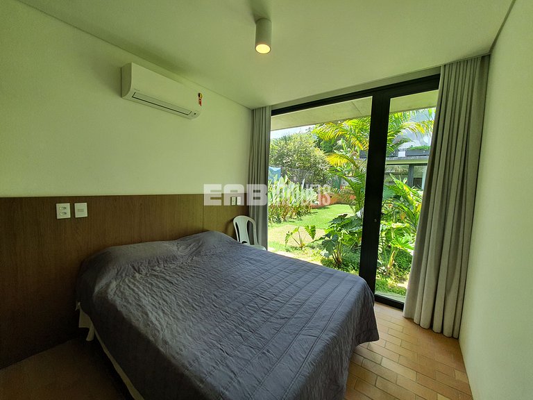 Casa para 12 pessoas na praia de Itamambuca, Ubatuba