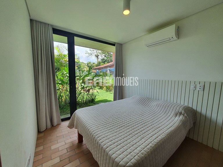 Casa para 12 pessoas na praia de Itamambuca, Ubatuba