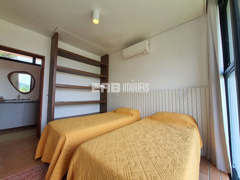 Casa para 12 pessoas na praia de Itamambuca, Ubatuba