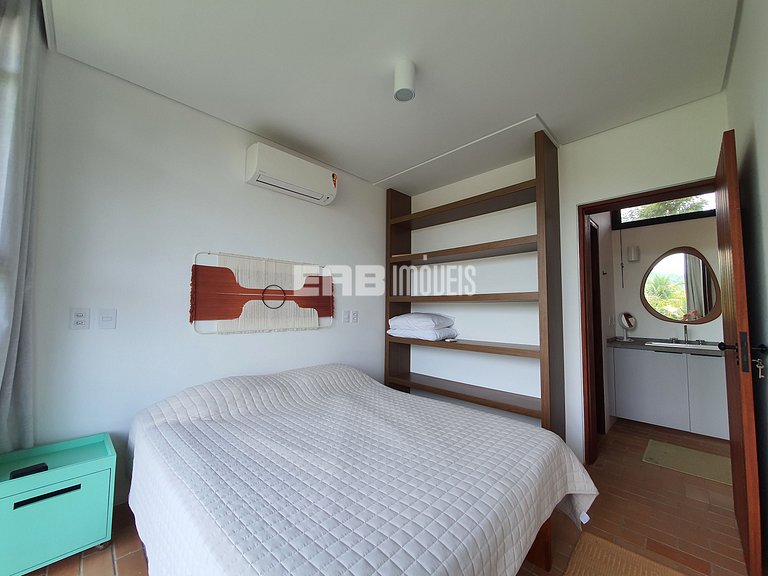 Casa para 12 pessoas na praia de Itamambuca, Ubatuba