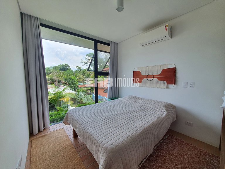 Casa para 12 pessoas na praia de Itamambuca, Ubatuba