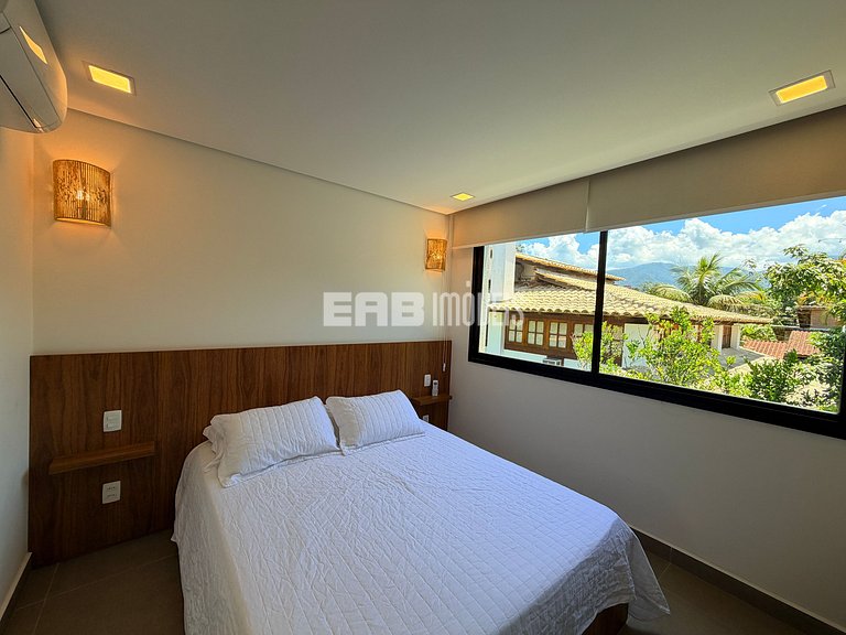 Casa na praia de Itamambuca, com 6 suítes, sauna e piscina