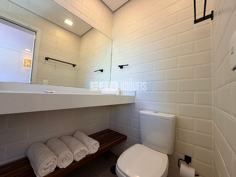 Casa na praia de Itamambuca, com 6 suítes, sauna e piscina