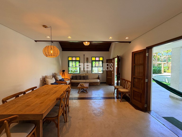 Charme na natureza com área gourmet e piscina