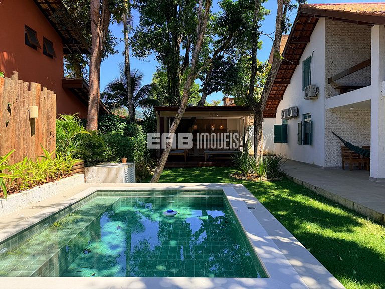 Charme na natureza com área gourmet e piscina