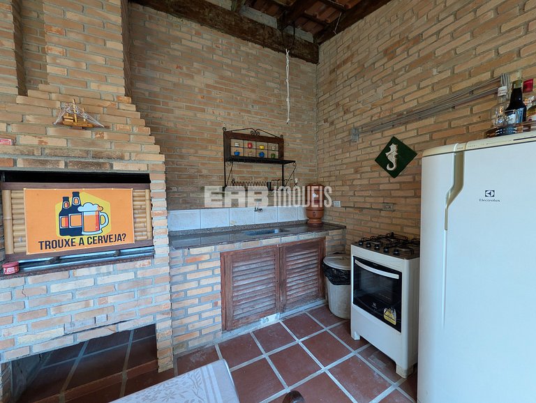 Casa para 12 pessoas na praia de Itamambuca