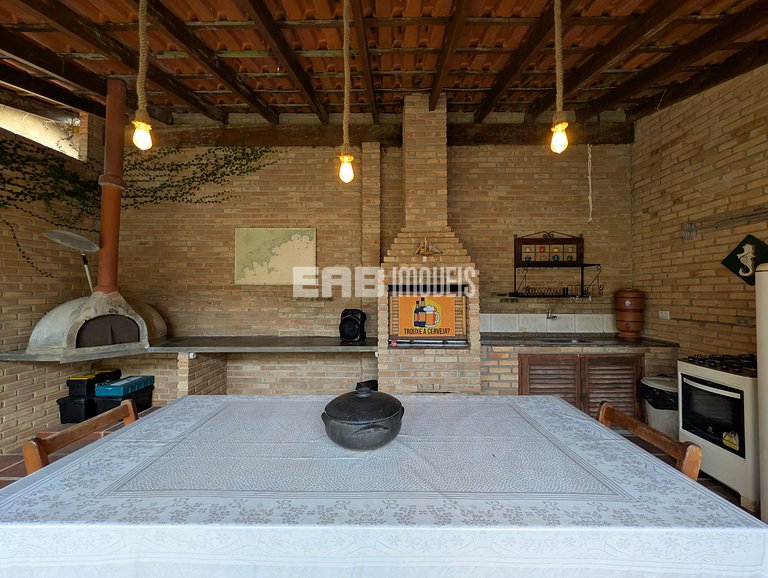 Casa para 12 pessoas na praia de Itamambuca