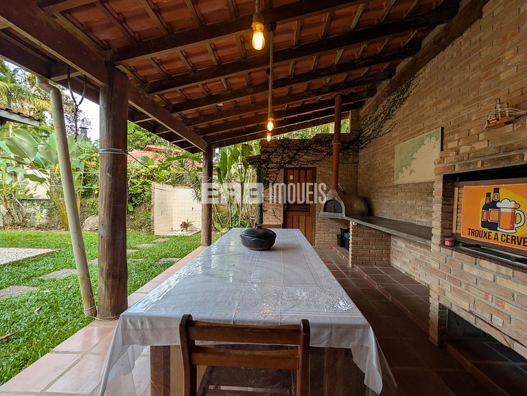 Casa para 12 pessoas na praia de Itamambuca