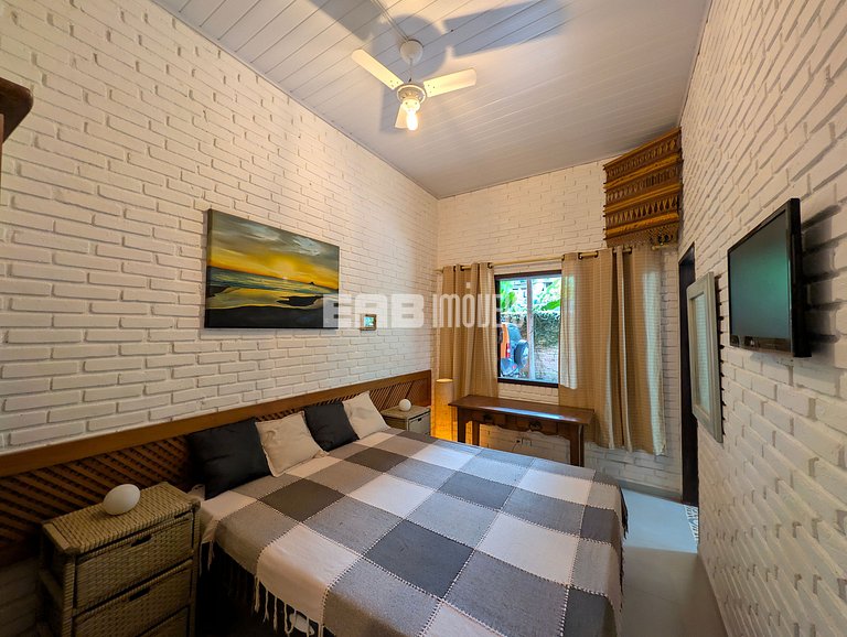 Casa para 12 pessoas na praia de Itamambuca