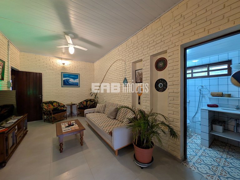 Casa para 12 pessoas na praia de Itamambuca