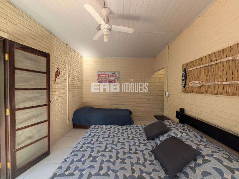 Casa para 12 pessoas na praia de Itamambuca