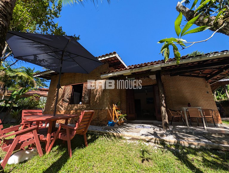 Casa para 12 pessoas na praia de Itamambuca