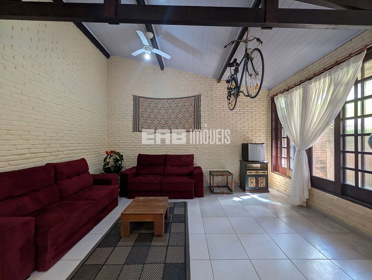 Casa para 12 pessoas na praia de Itamambuca