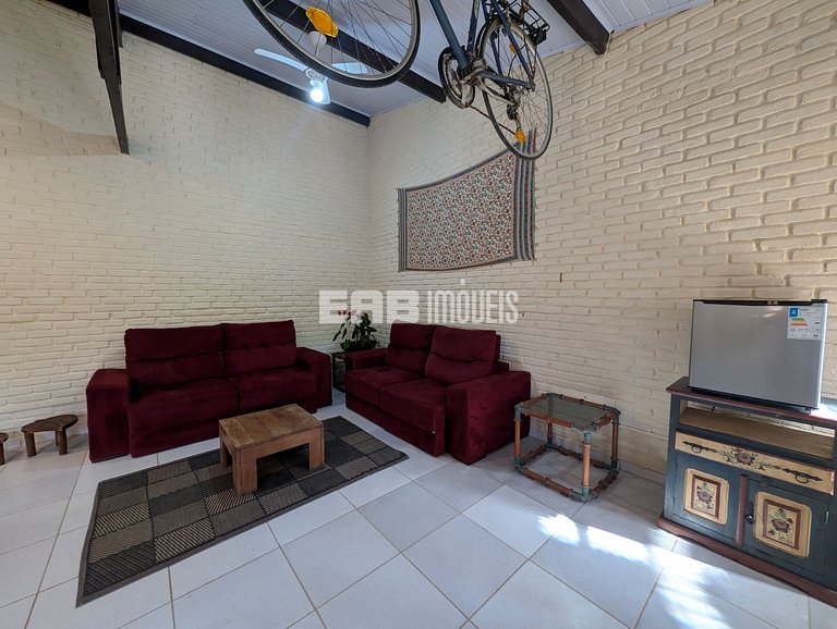 Casa para 12 pessoas na praia de Itamambuca