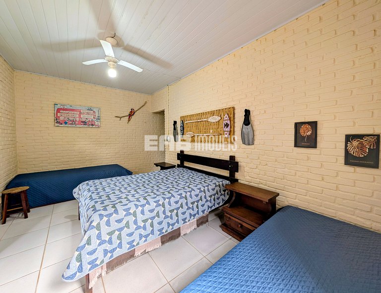 Casa para 12 pessoas na praia de Itamambuca