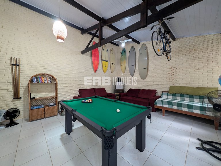 Casa para 12 pessoas na praia de Itamambuca