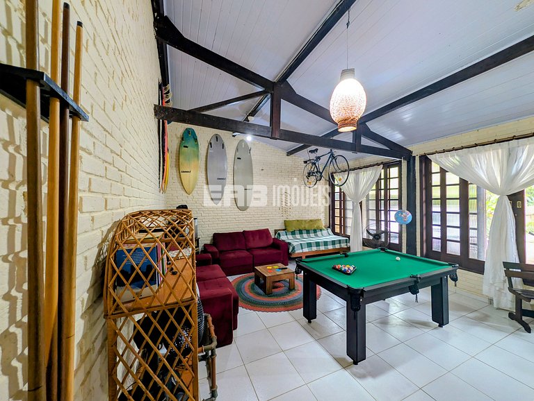 Casa para 12 pessoas na praia de Itamambuca