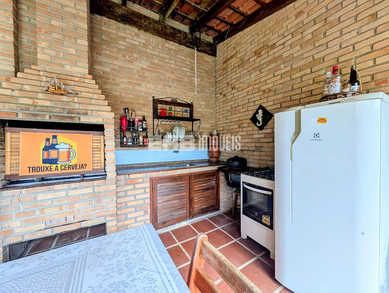 Casa para 12 pessoas na praia de Itamambuca