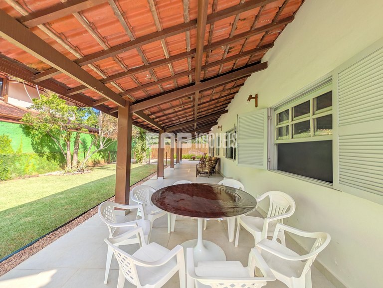 Casa para 10 pessoas na praia de Itamambuca
