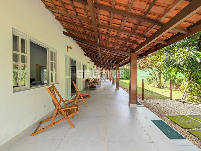 Casa para 10 pessoas na praia de Itamambuca