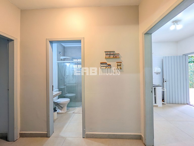 Casa para 10 pessoas na praia de Itamambuca