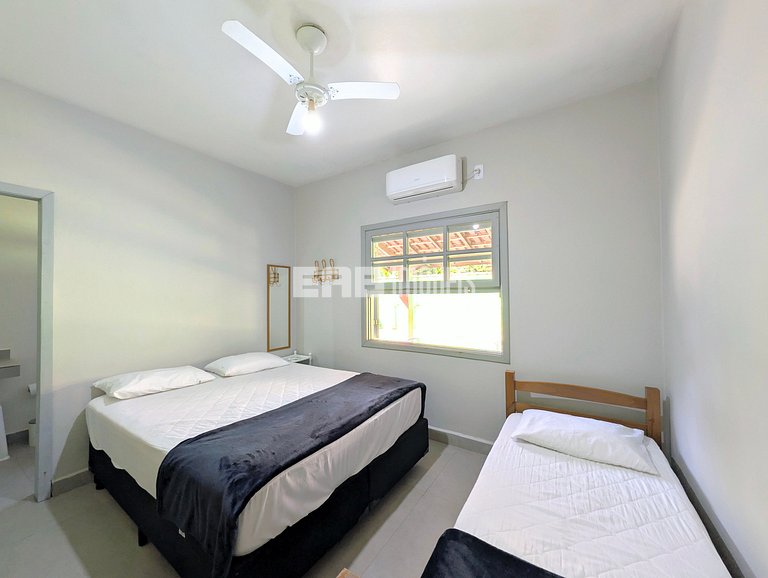Casa para 10 pessoas na praia de Itamambuca