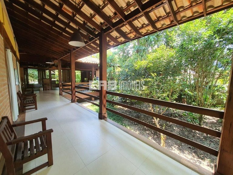 Casa para até 6 pessoas na praia de Itamambuca